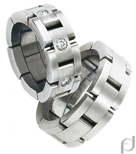 Trauringe Weissgold von Furrer Jacot 62-51770W